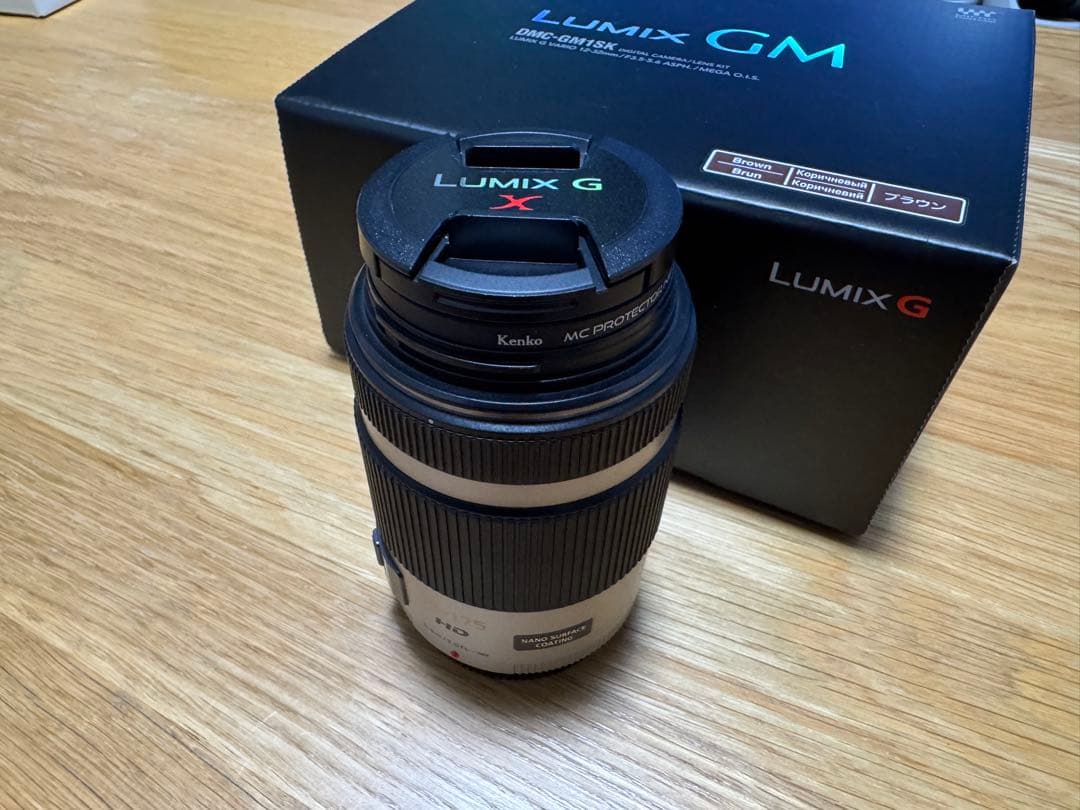 ★美品★LUMIX GM DMC-GM1SK ダブルズームレンズ セット