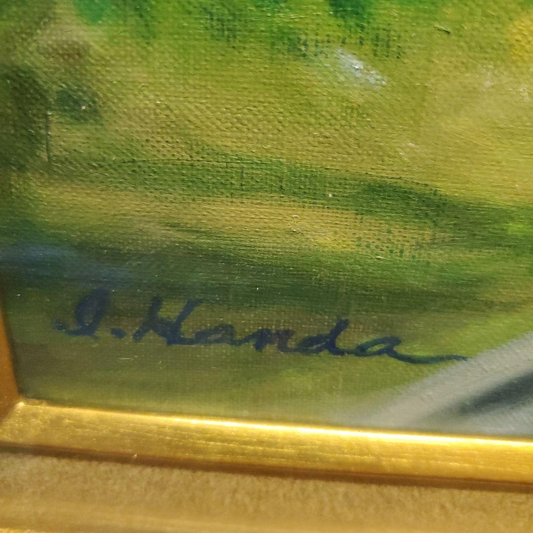 I.handaイニシャル入り絵画