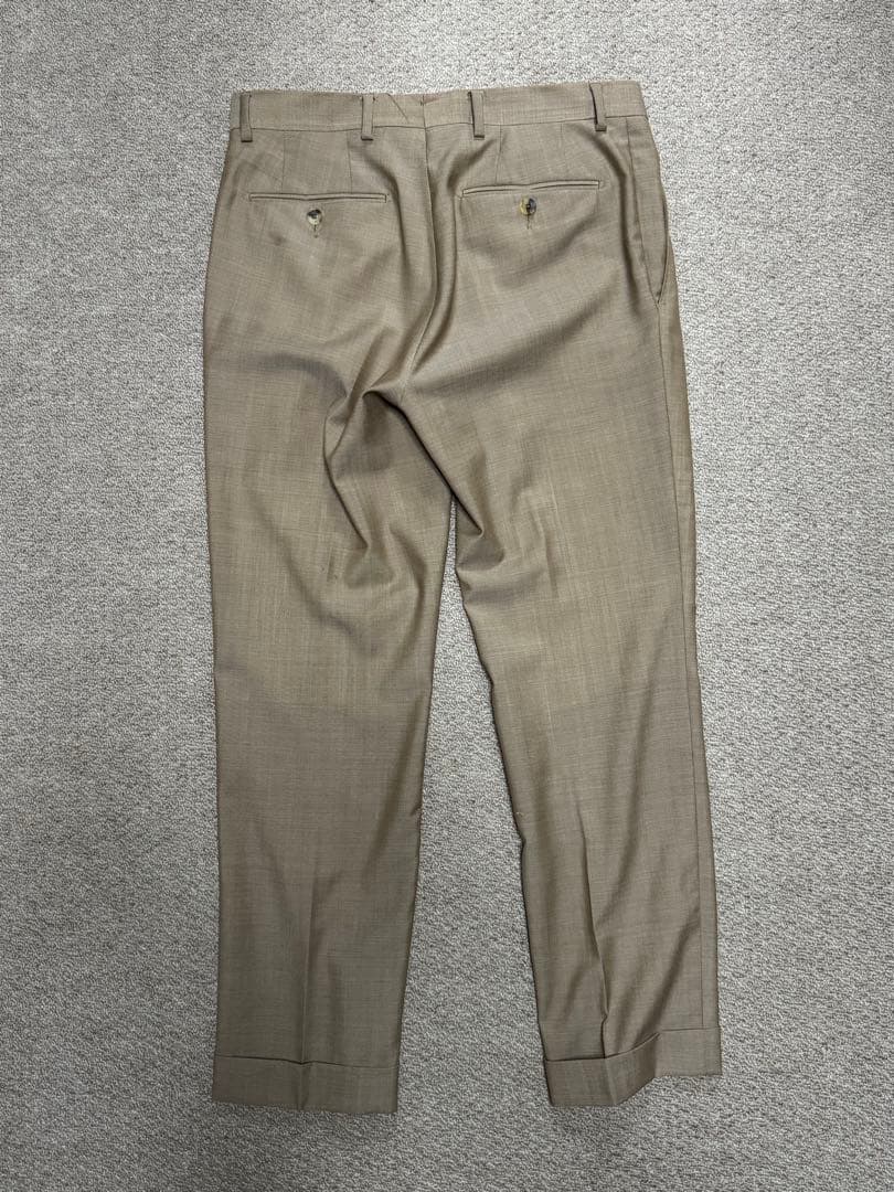 ラルディーニ シングルスーツ ウール ベージュ 春夏 46サイズ