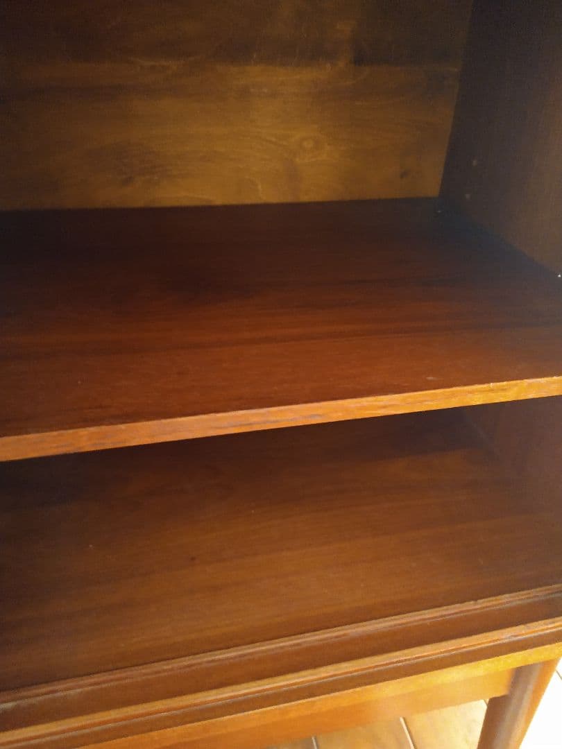 【美品】Johannes Sorth 蛇腹シェルフ チーク ヴィンテージシェルフ