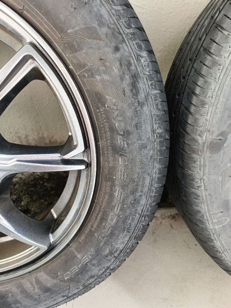 【手渡し限定】13インチ ホイール 155/65R13 夏タイヤ 4本セット