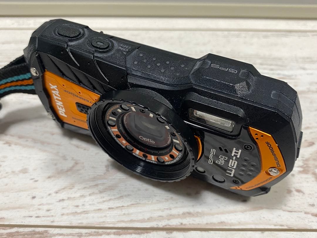 PENTAX Optio WG-2 コンパクトデジタルカメラ　防水カメラ