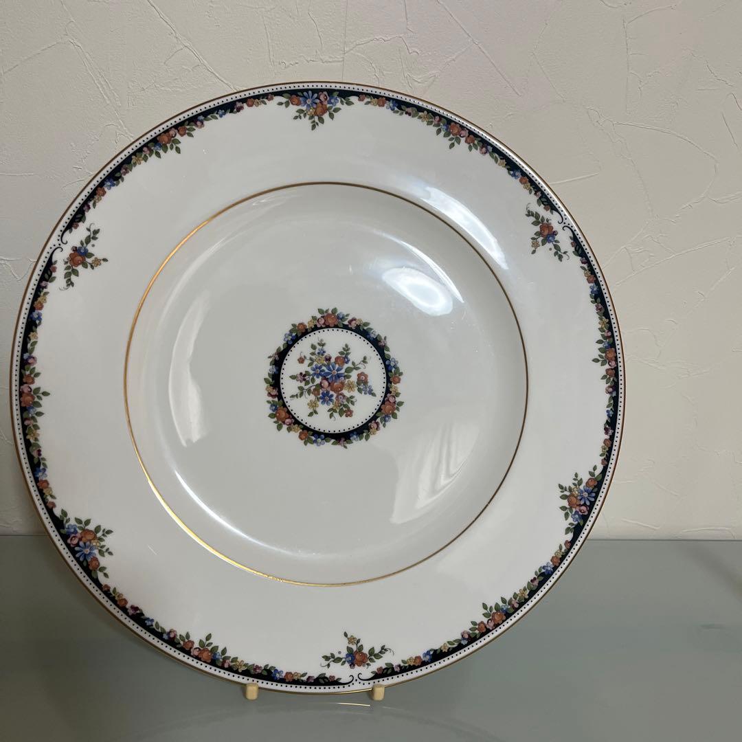 超美品正規品ウェッジウッド ディナープレート 大皿27.5cm 5枚 黒壺