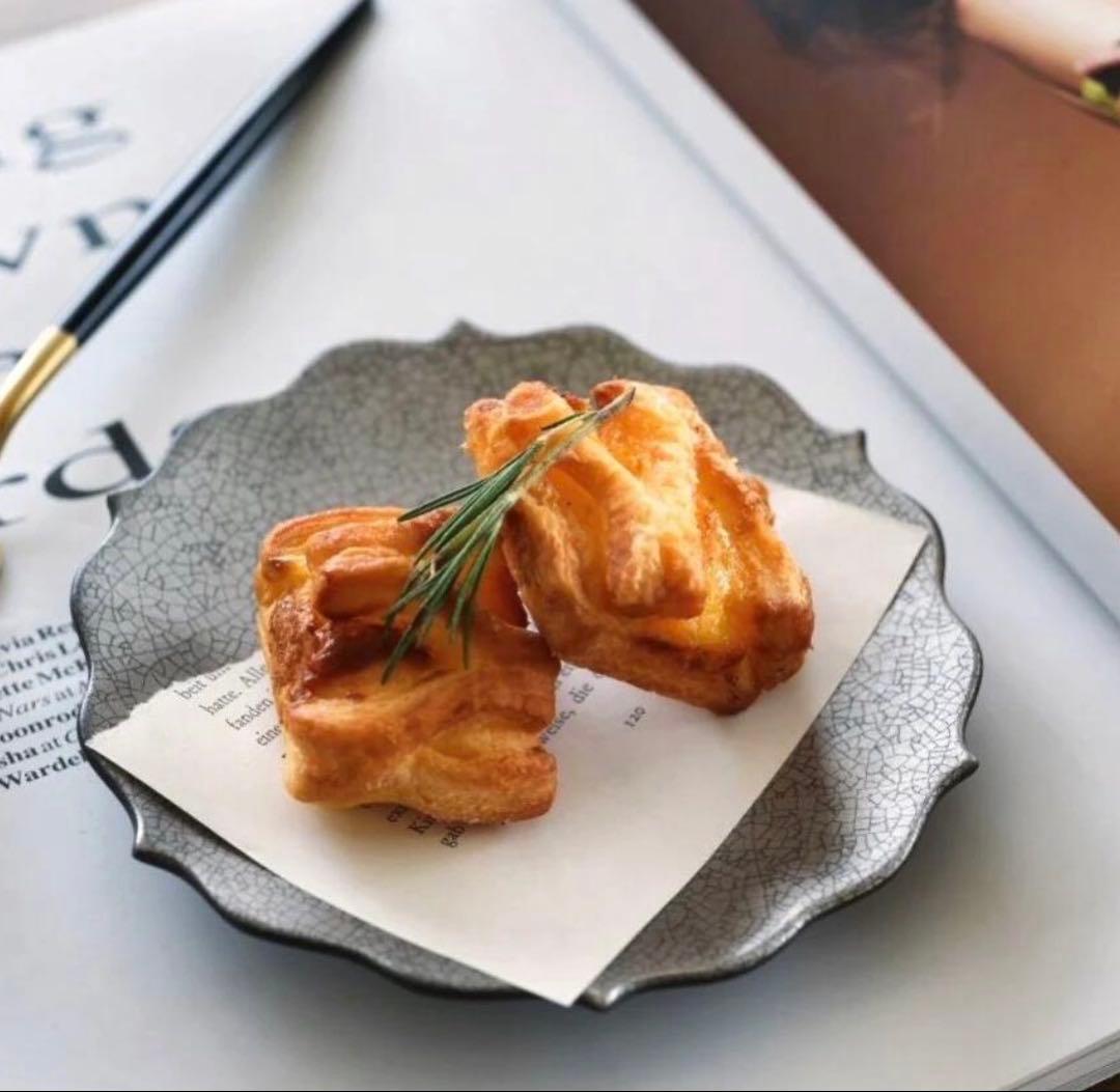 新品未使用！【ペトルギアンプレート［萩焼］】3枚セット 取り皿 小皿 中皿