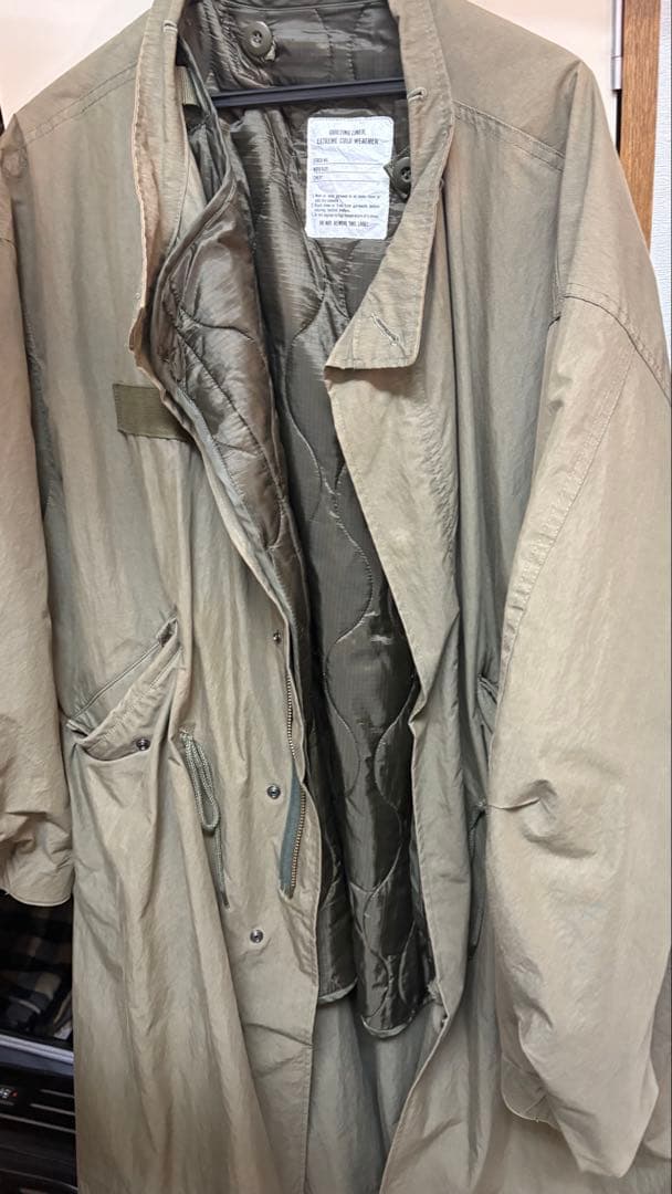 【完売品 美品】ビッグシルエットM-65 ライナーモッズコート2枚セット3WAY