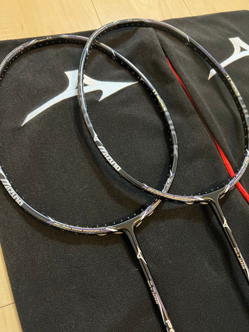 フォルティウス11クイック 4U6 2本セット ミズノバドミントンラケット