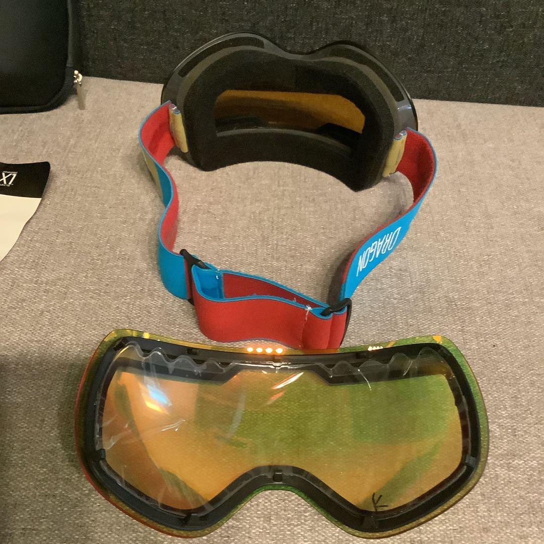 042ドラゴンDRAGON X1　スキースノーボードゴーグル
