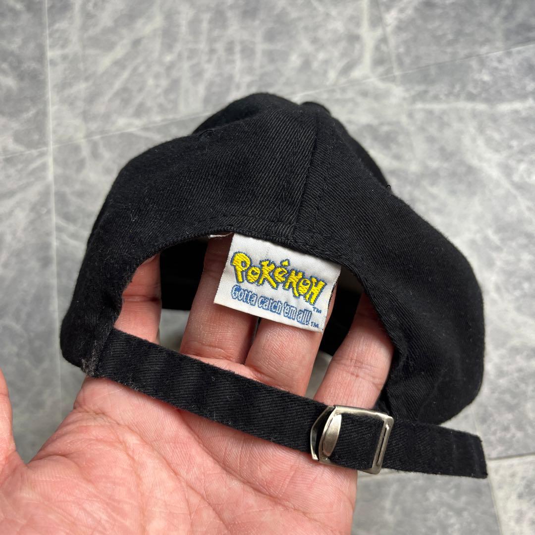 90s ポケモン　ミューツーキャップ　ブラック　head shot KC CAP