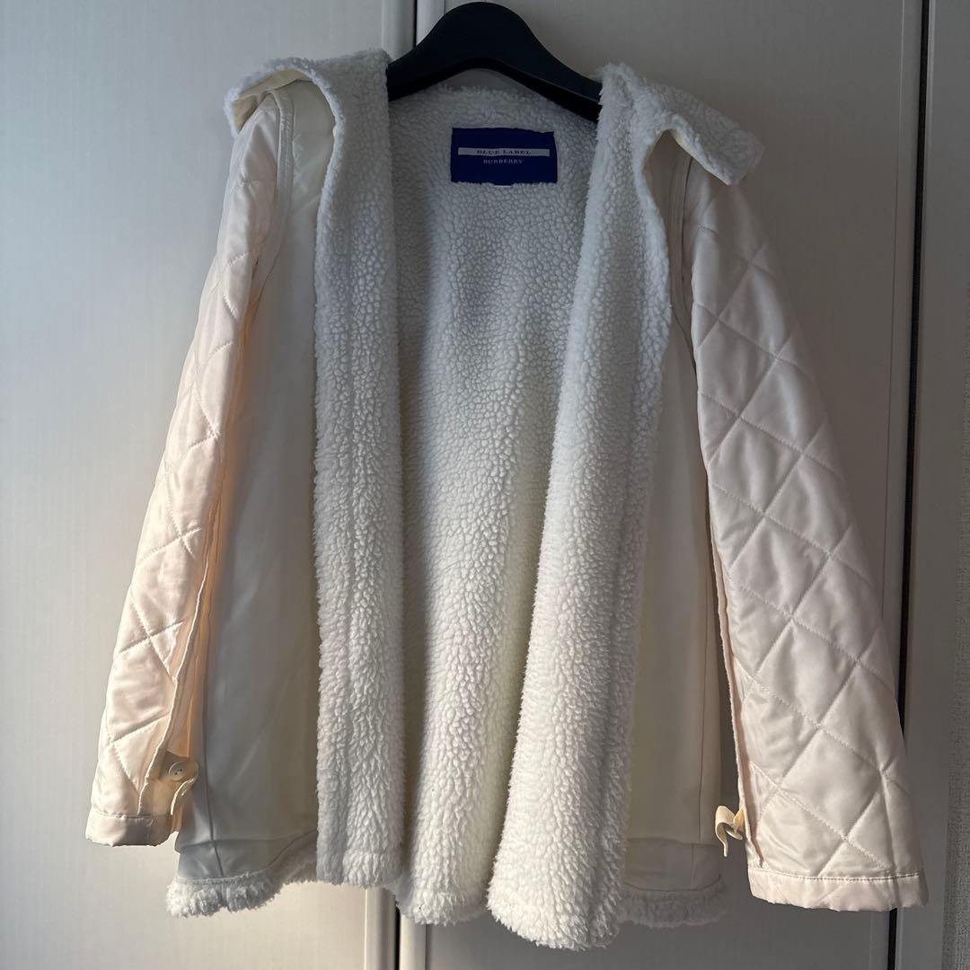 BURBERRY BLUE LABEL バーバリーブルーレーベルモッズコート美品