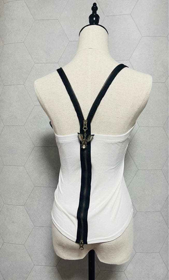 【正規品】 元祖 d.i.a バックジッパーキャミソール 平成 ギャル y2k