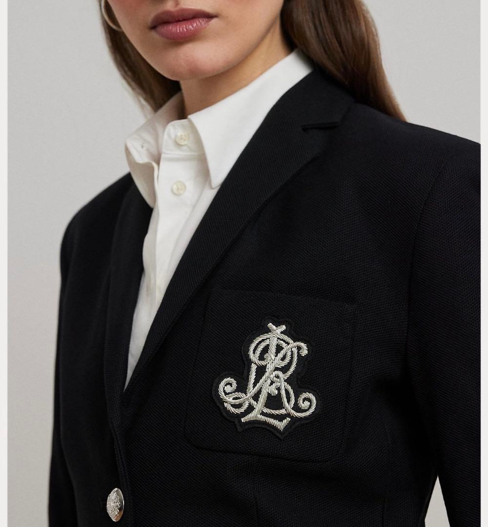 ラルフローレン　ブレザー　新品未使用ブレザー 刺繍ロゴ付き