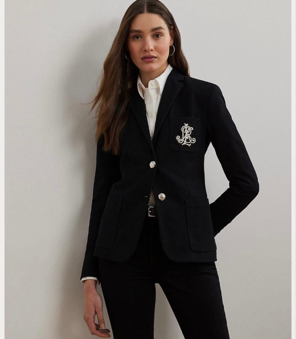 ラルフローレン　ブレザー　新品未使用ブレザー 刺繍ロゴ付き