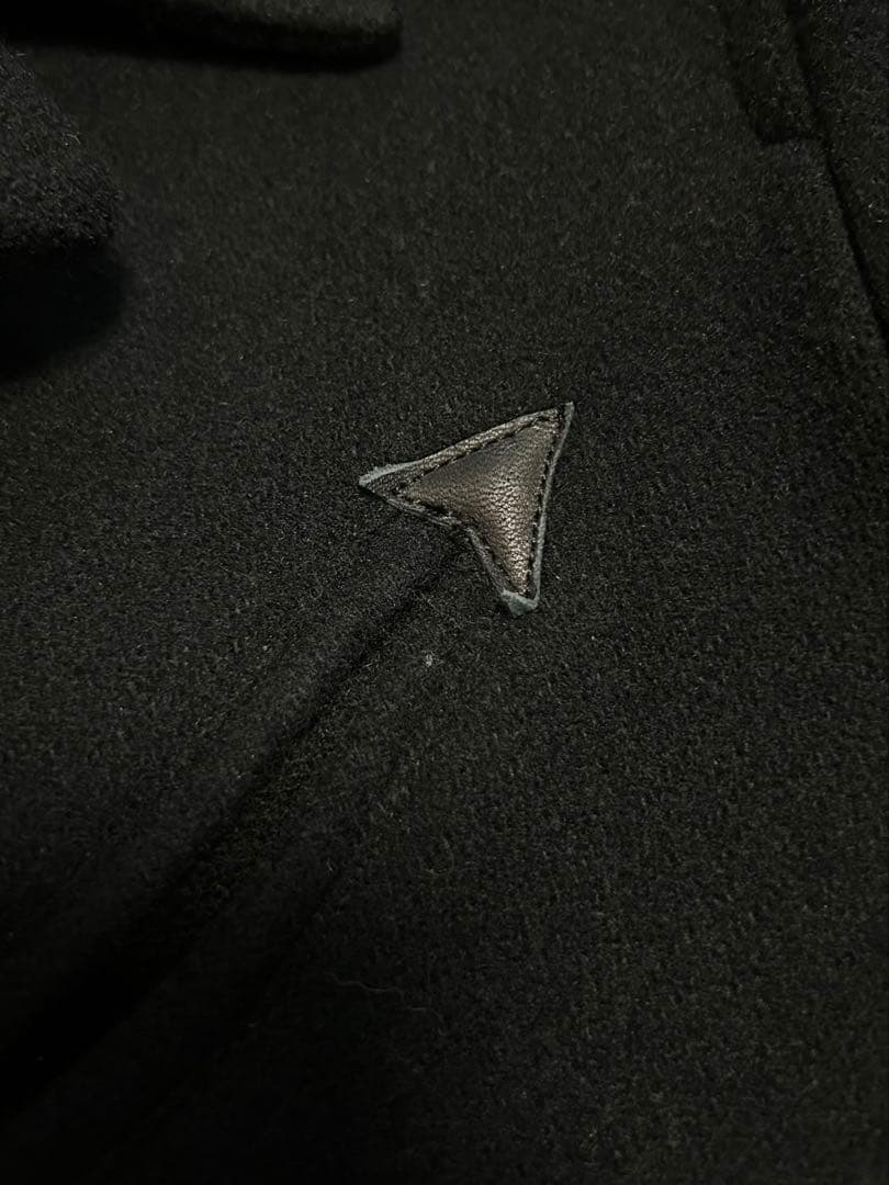 RUDE GALLERY/メルトンコート/TEDS LONG/size2/黒