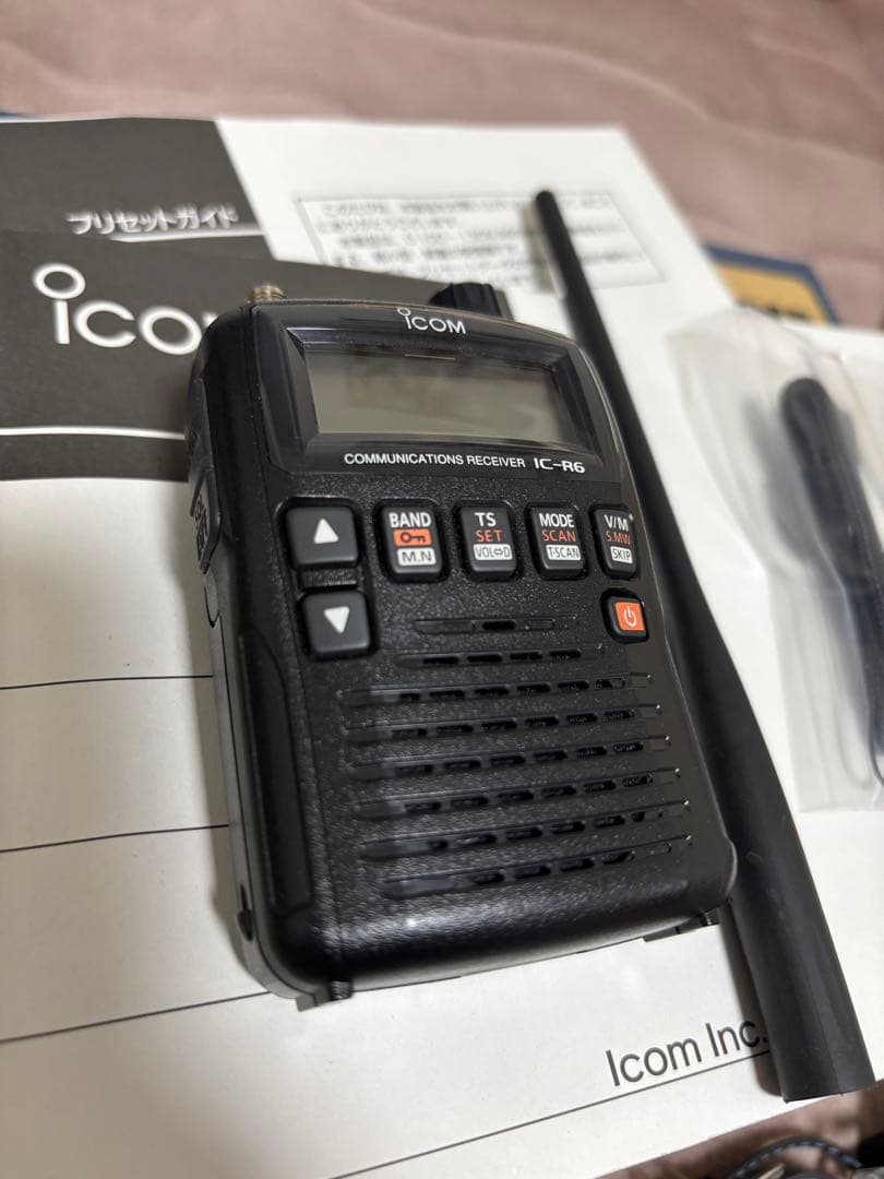 受信機 ICOM IC-R6