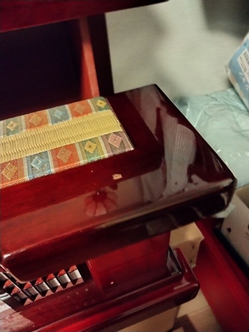 雛人形　桃小町　五人収納飾り　久月