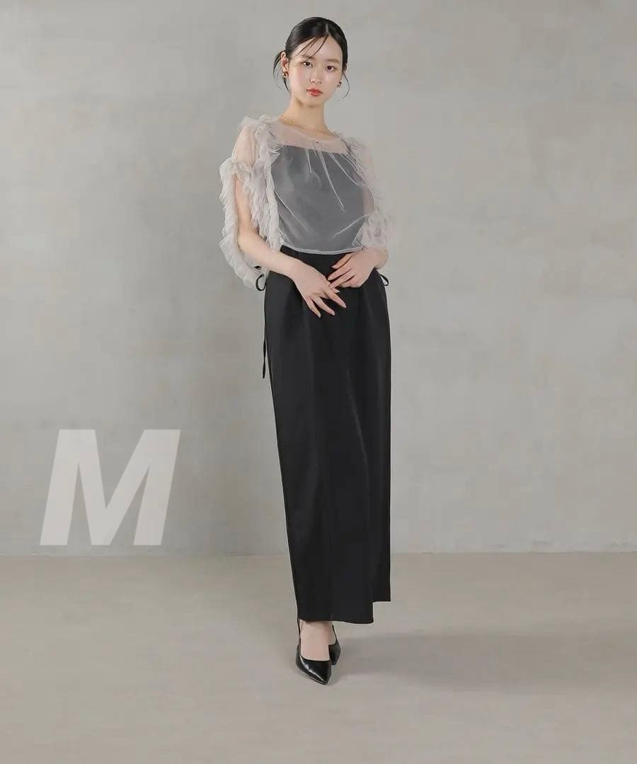 ★新品タグ付き★et.UNiVER Frill big shiape setup