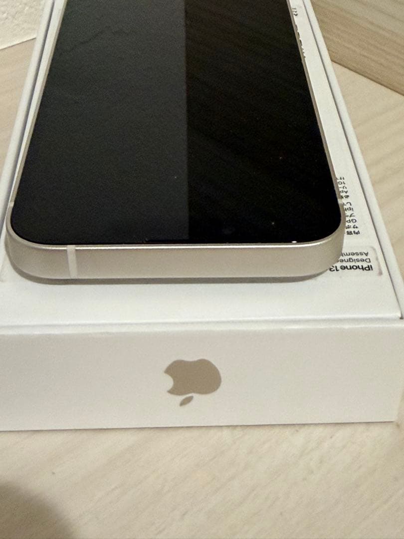 iPhone13mini 128GB スターライト 純正ケース＆純正充電器付