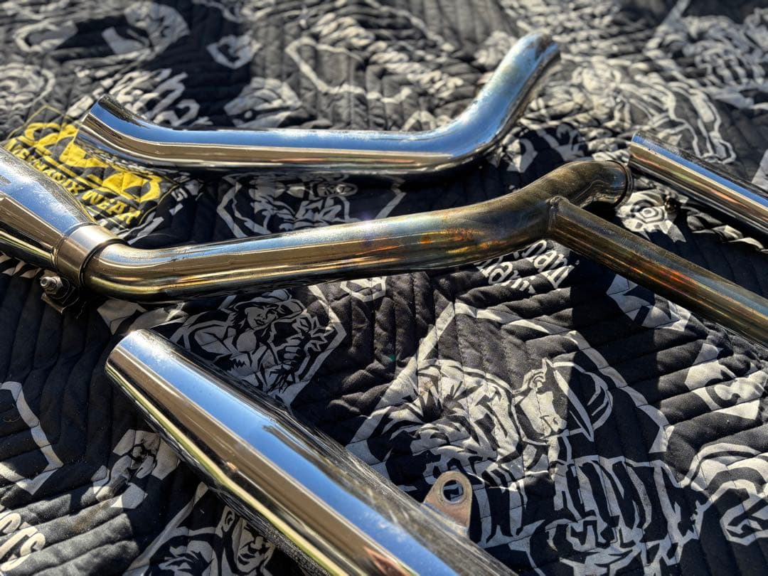 ハ*ル様 XL1200S 〜03 北米マフラー　パンチアウト有り