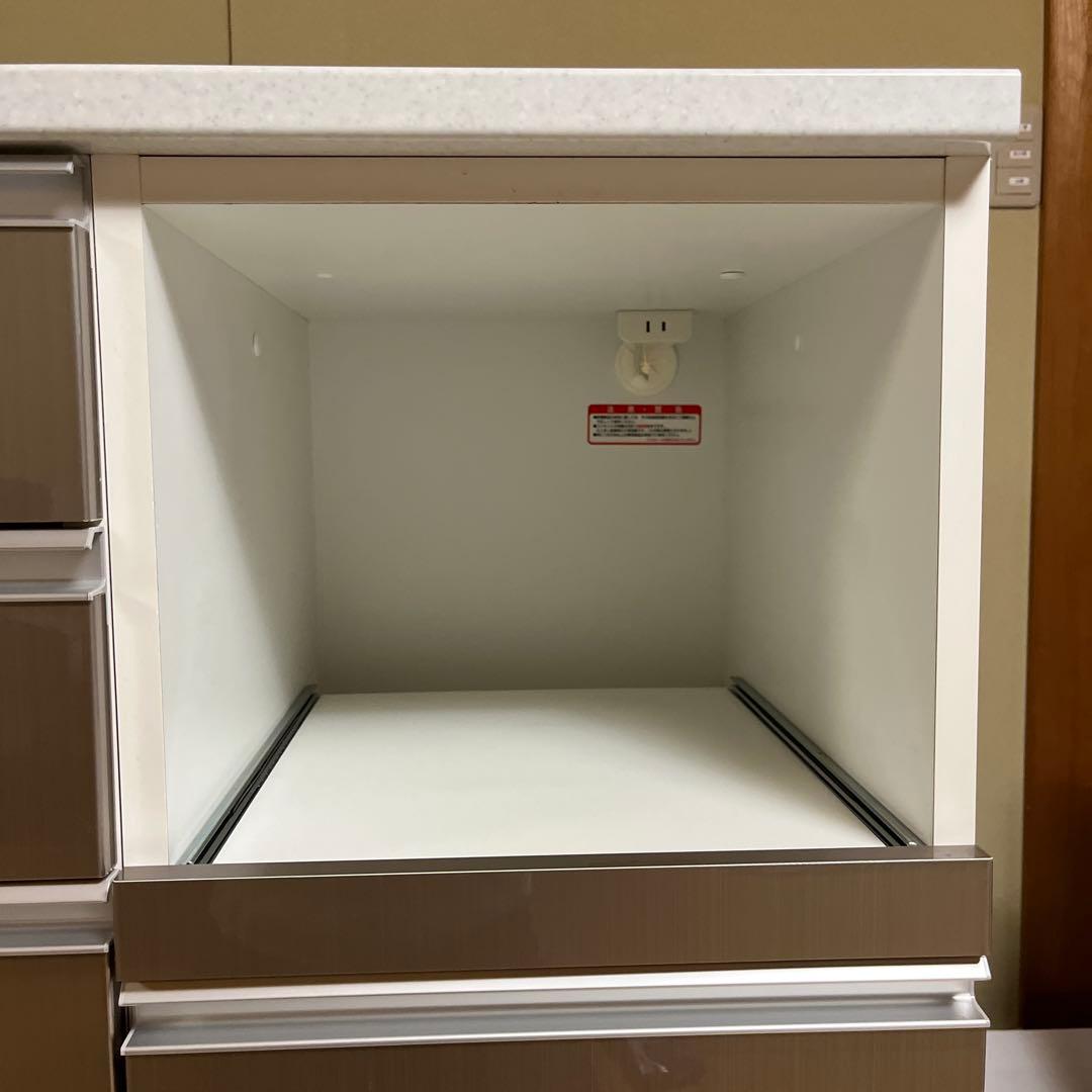 ニトリ　高橋木工所　チェルシー　120 キッチンボード　レンジボード