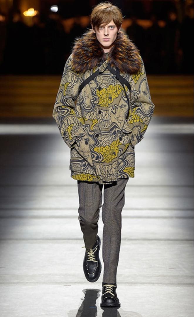 レア Dries Van Noten ファー ストール ドリスヴァンノッテン