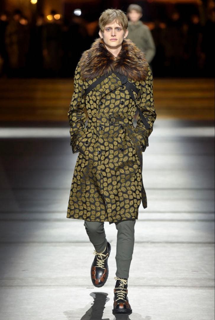 レア Dries Van Noten ファー ストール ドリスヴァンノッテン