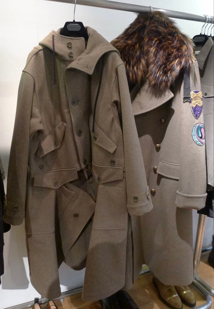 レア Dries Van Noten ファー ストール ドリスヴァンノッテン