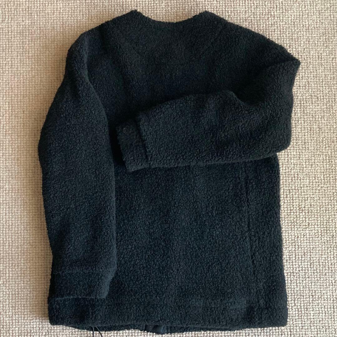 A.P.C. アーペーセー ノーカラー ボアブルゾン