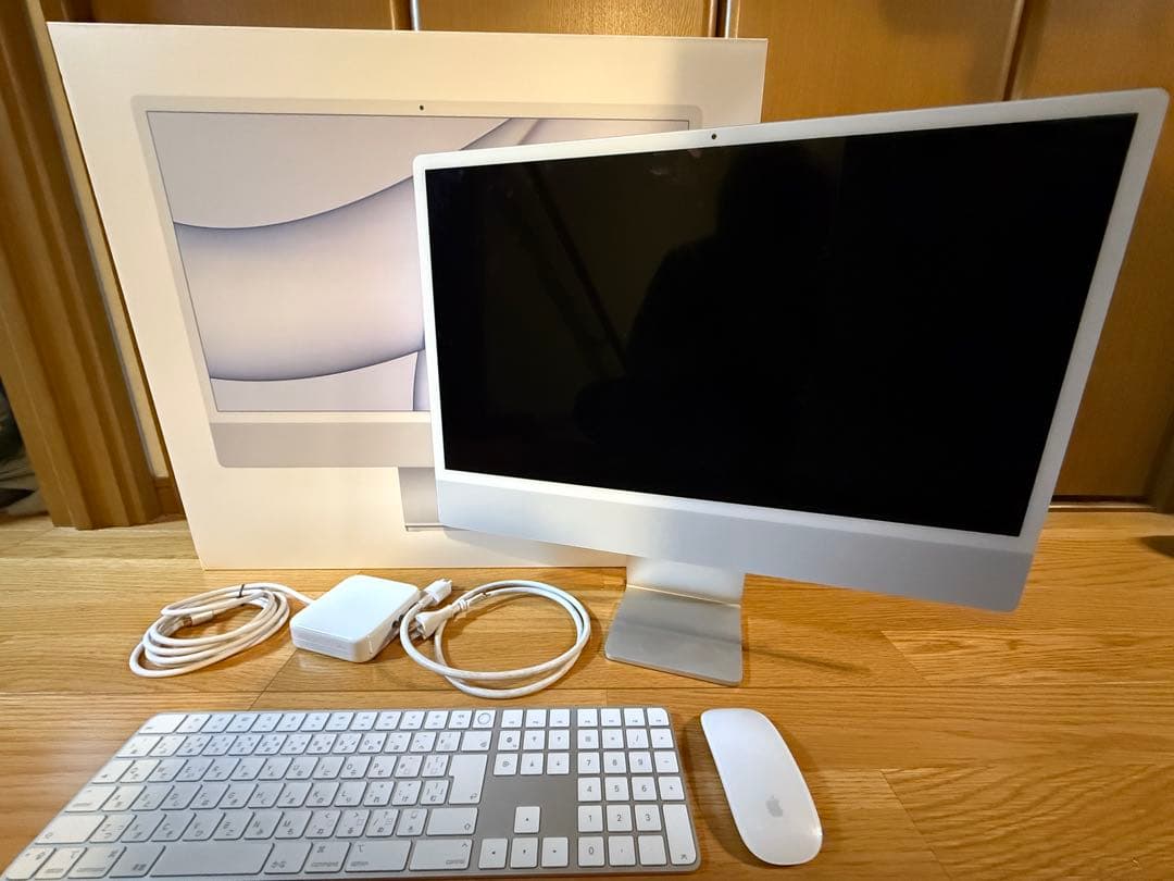 Apple M1 iMac 2021 SSD 1TB シルバー A2438