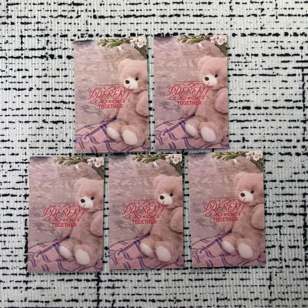 TXT moazone ペンミ 会場限定 ファンライブ トレカ 5枚