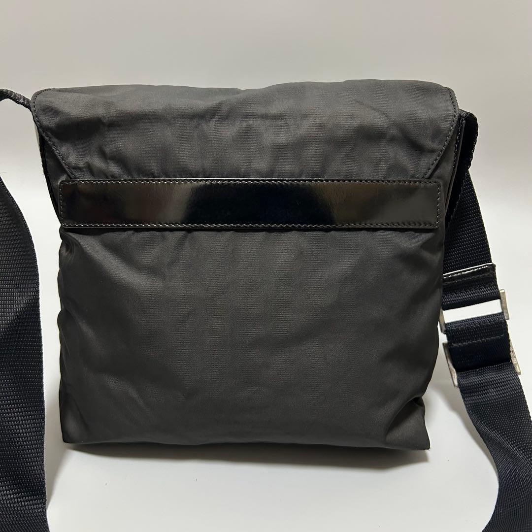 PRADA プラダ テスートナイロン クロスボディ ショルダーバッグ ブラック系