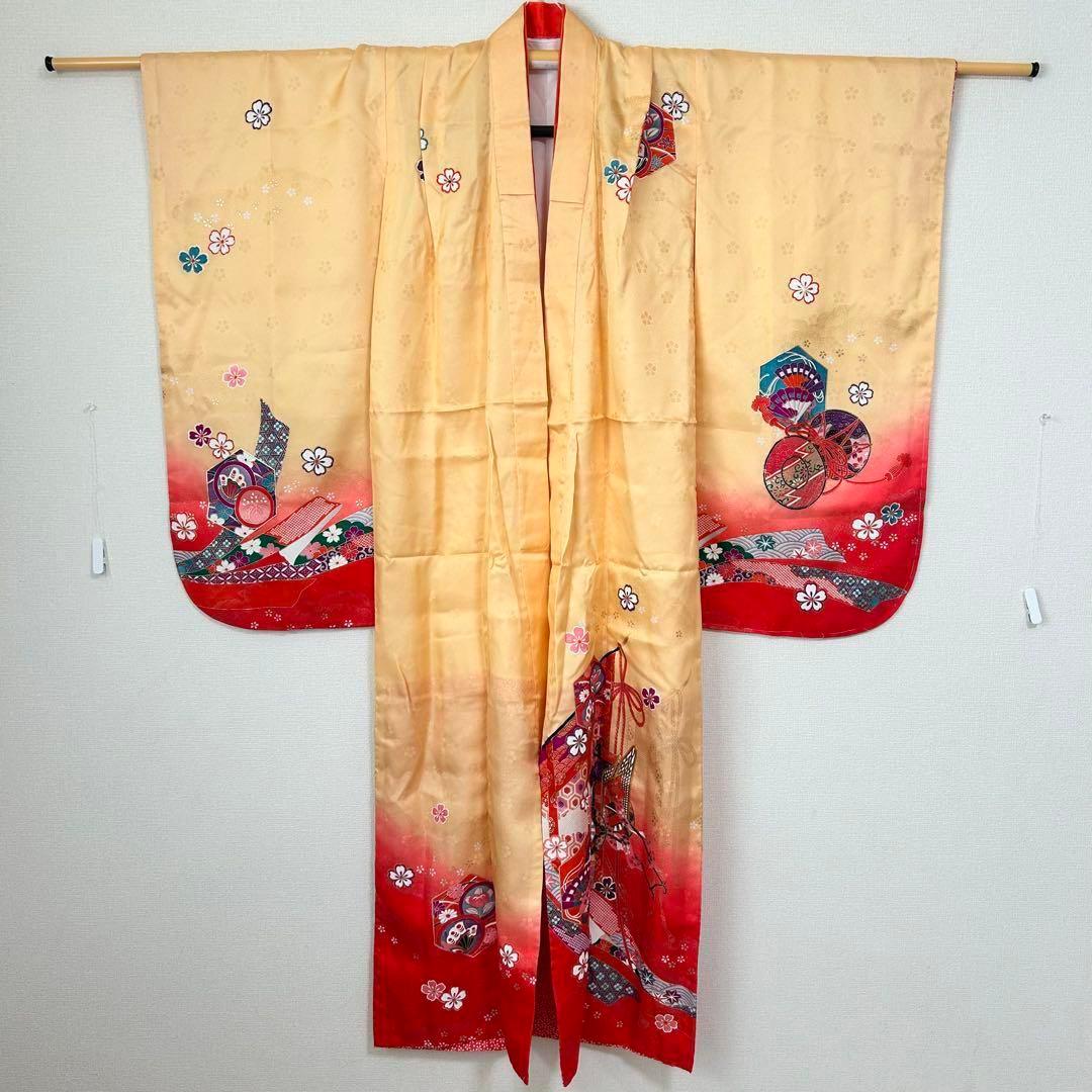 【Alinco-worksご希望品】着物　七五三　7歳　女の子　13点フルセット