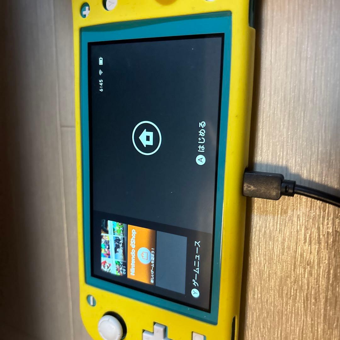 美品 ブルーのNintendo Switch Lite
