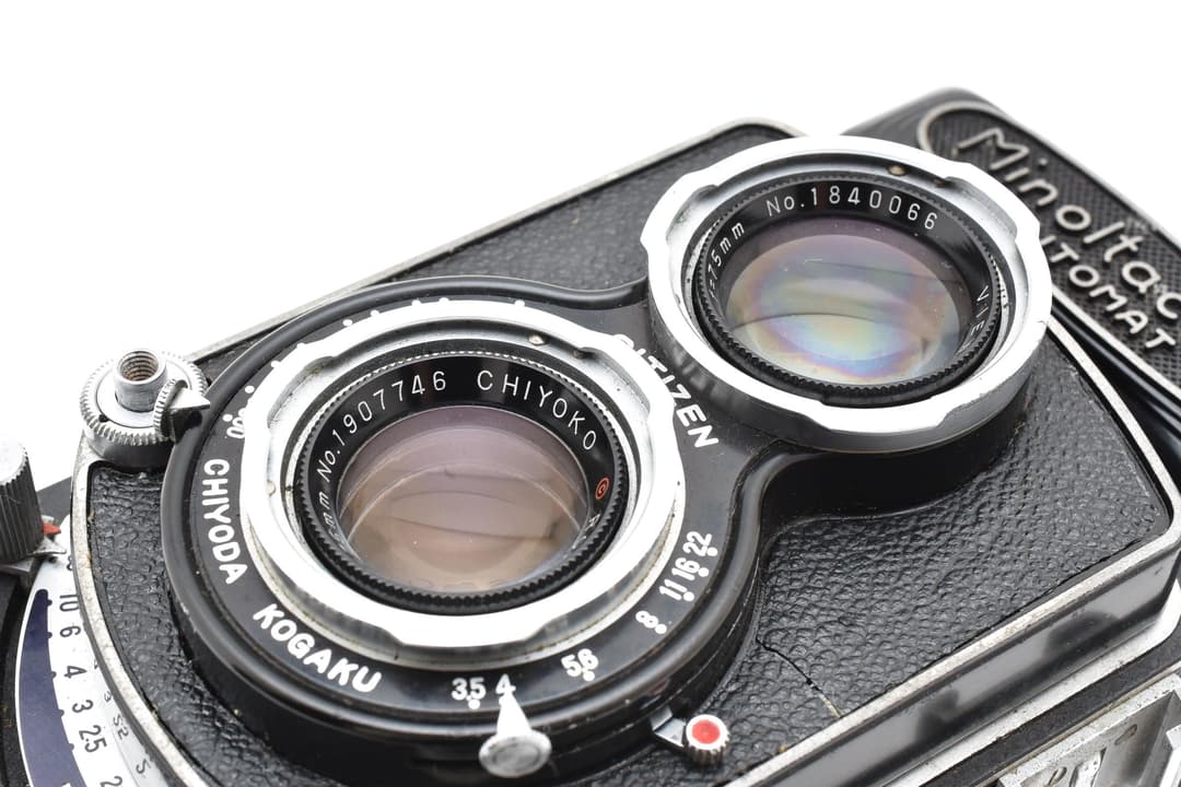 分解清掃 Minoltacord AUTOMAT 75mm F3.5 #9233