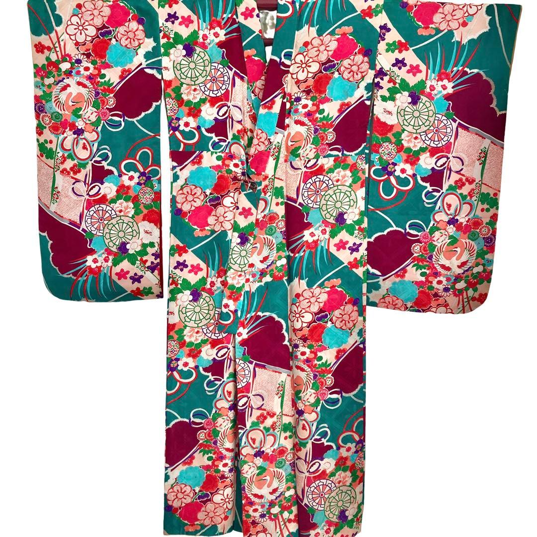 2点　r0000 です★レトロ　アンティーク　女の子　子供着物　NO50