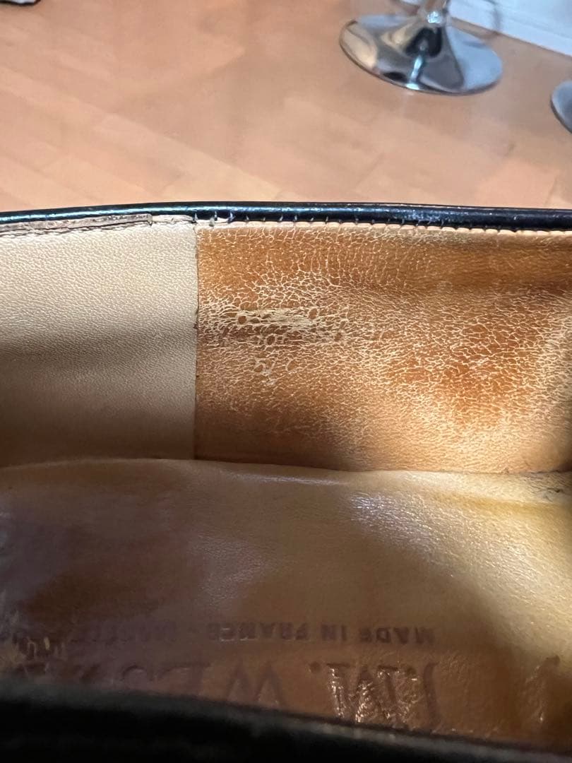 J.M.WESTON シグニチャーローファー180　5ハーフC純正シューツリー付