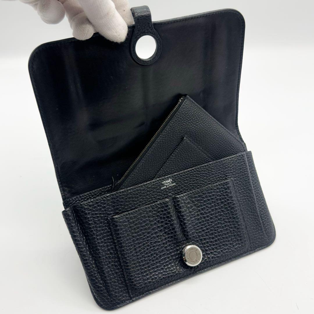 エルメス ドゴン GM 二つ折り 長財布 小銭入れ