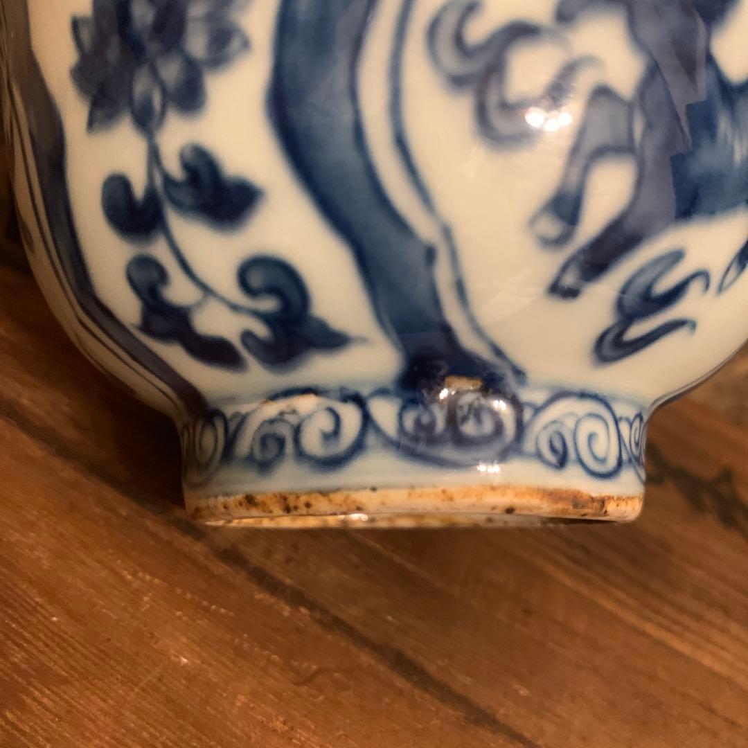 中国美術 古麒麟　清の時代康煕　椀　154