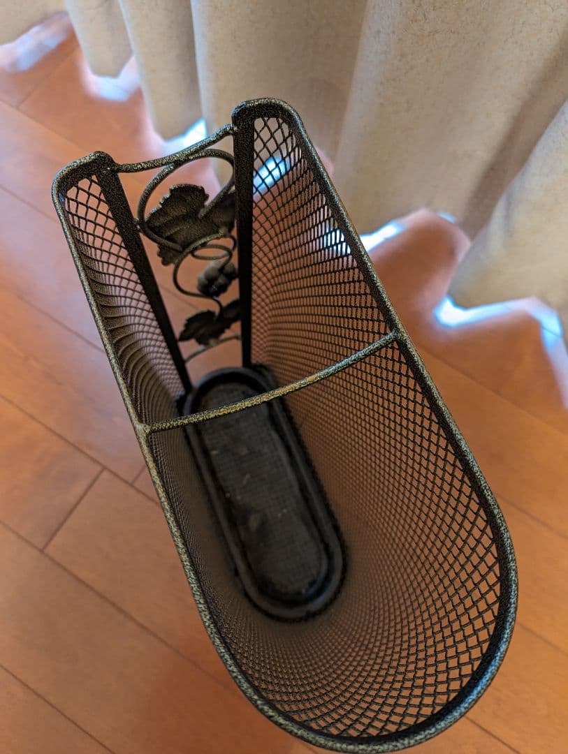 傘立て　アイアン　インテリア　ぶどうモチーフ　葡萄　アンティーク傘立て