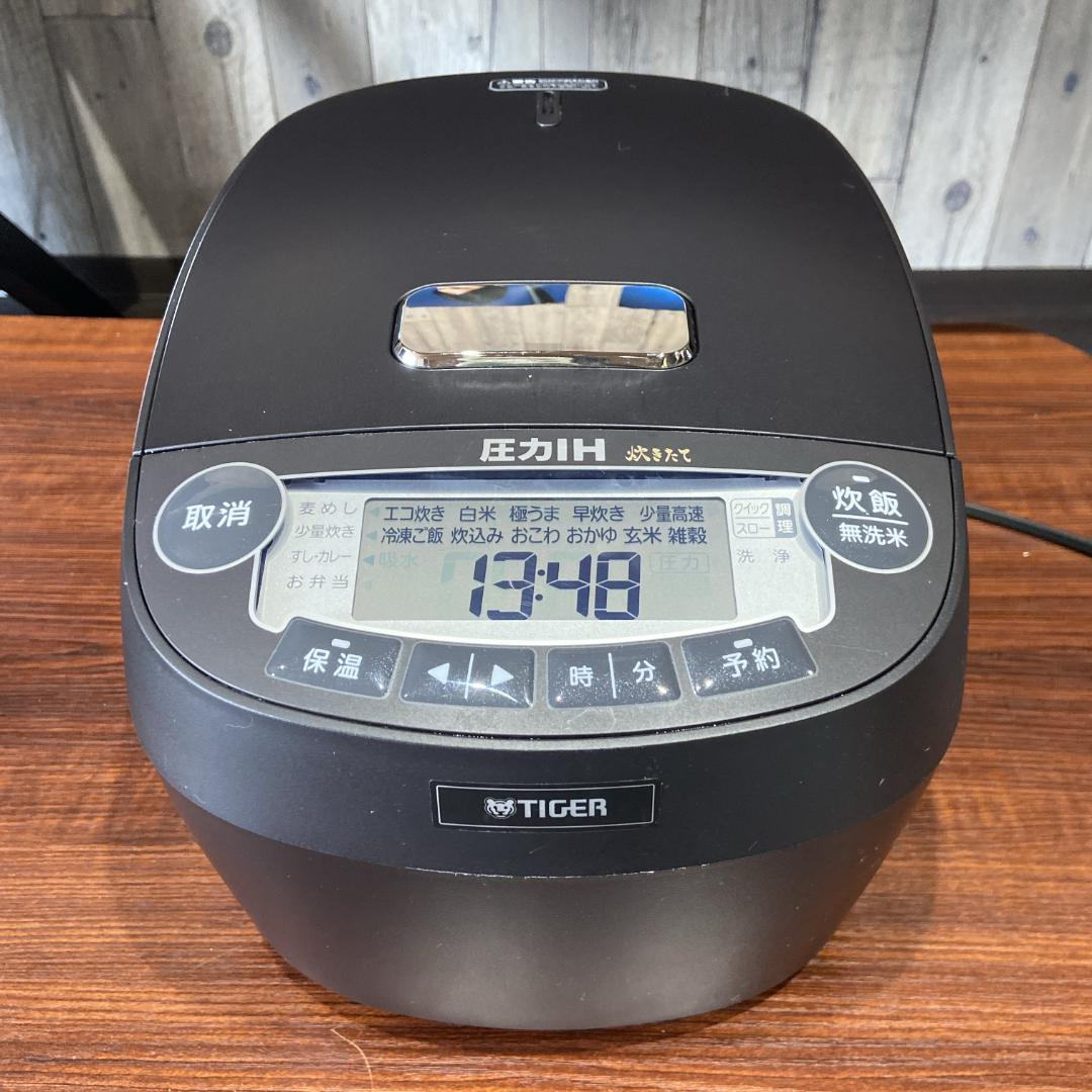 美品 タイガー 圧力IH 炊飯器 JPV-A100マットブラック