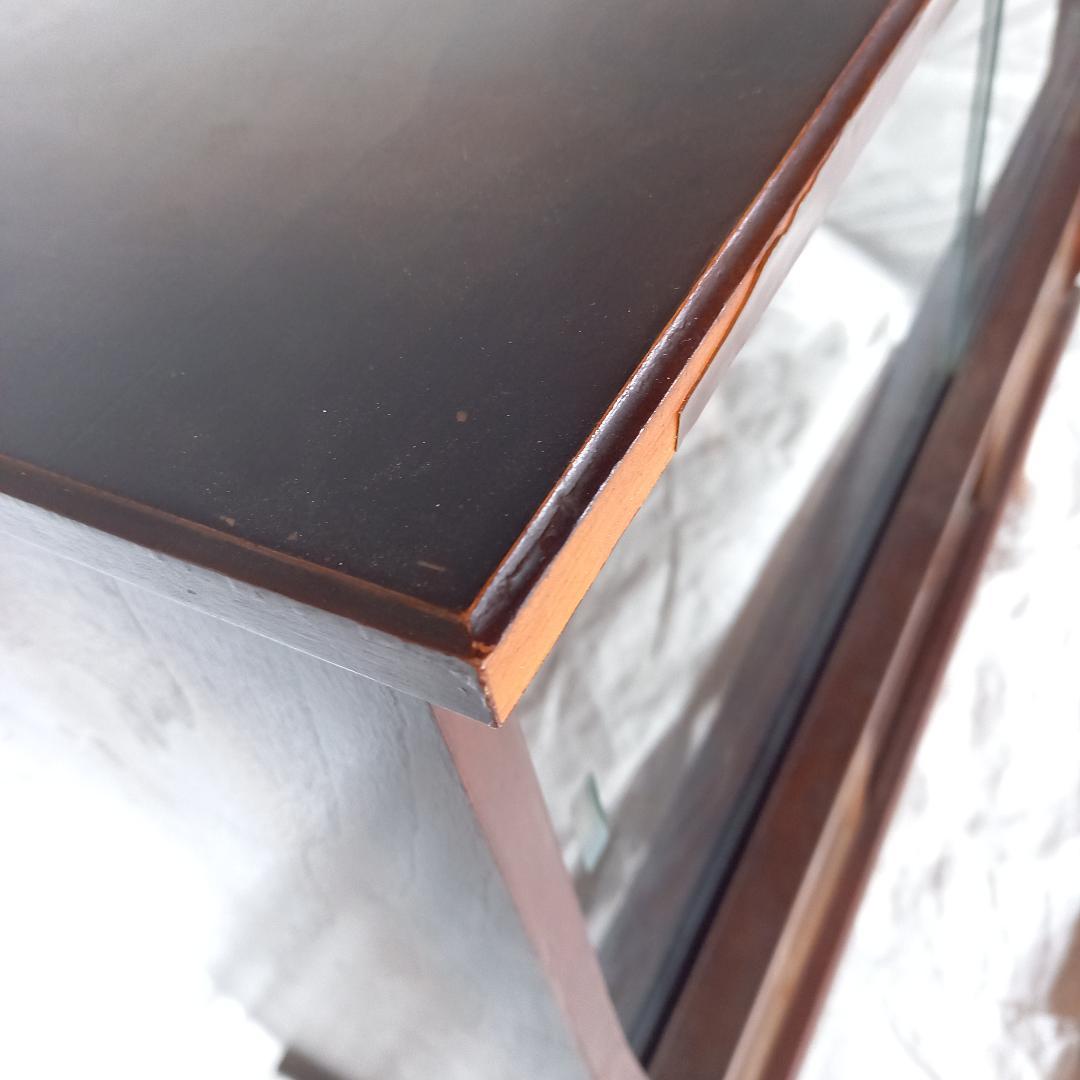 値下げしました！　サイドボード　飾り棚　昭和レトロ