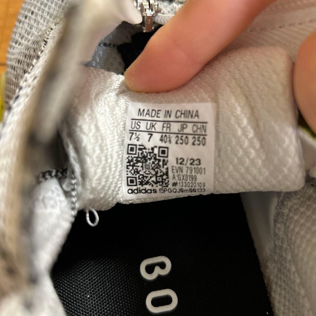 アディダス ゴルフシューズ グレー/イエロー