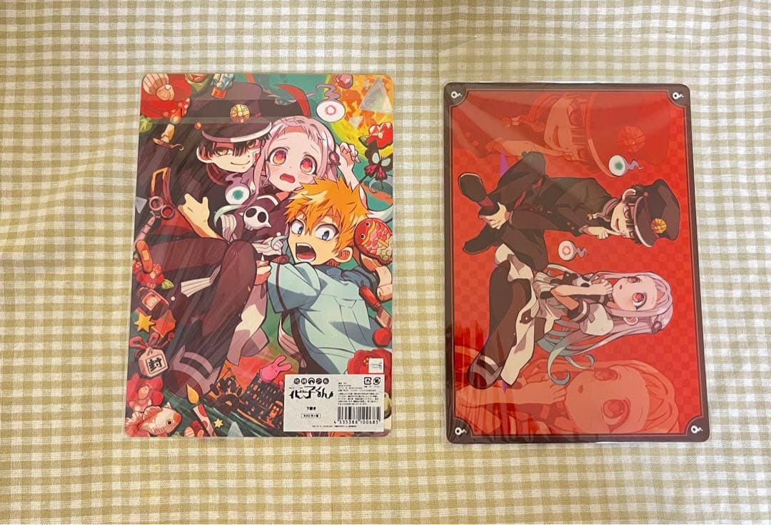 地縛少年花子くん 下敷き クリアファイル 12点