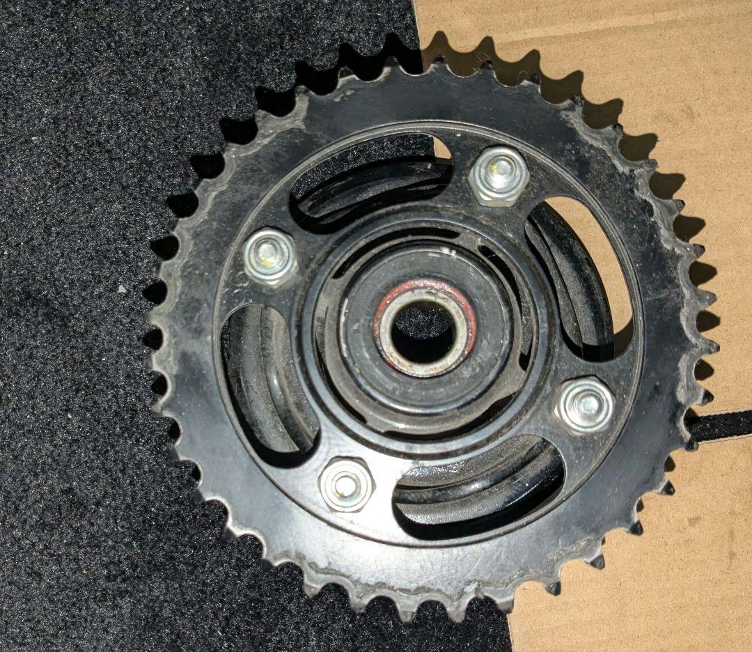 JC61 グロム前後純正ホイール