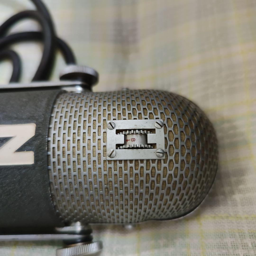 NHK ロゴマイクロフォン 東芝製レトロデザイン 動作品