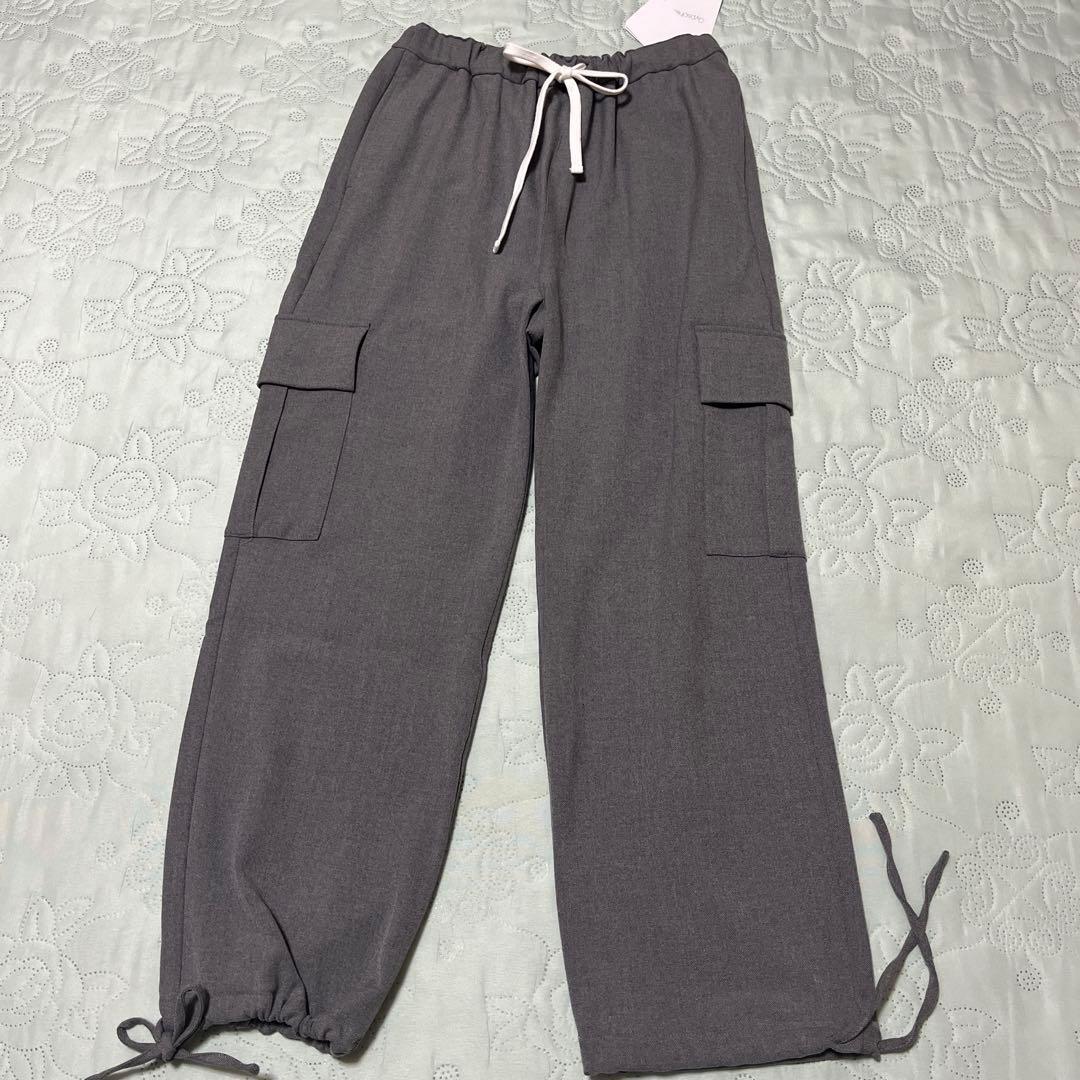 タグ付き。gypsohila ジプソフィア AW イージーカーゴパンツ 2色