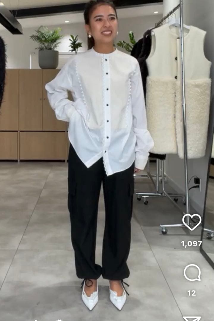 タグ付き。gypsohila ジプソフィア AW イージーカーゴパンツ 2色