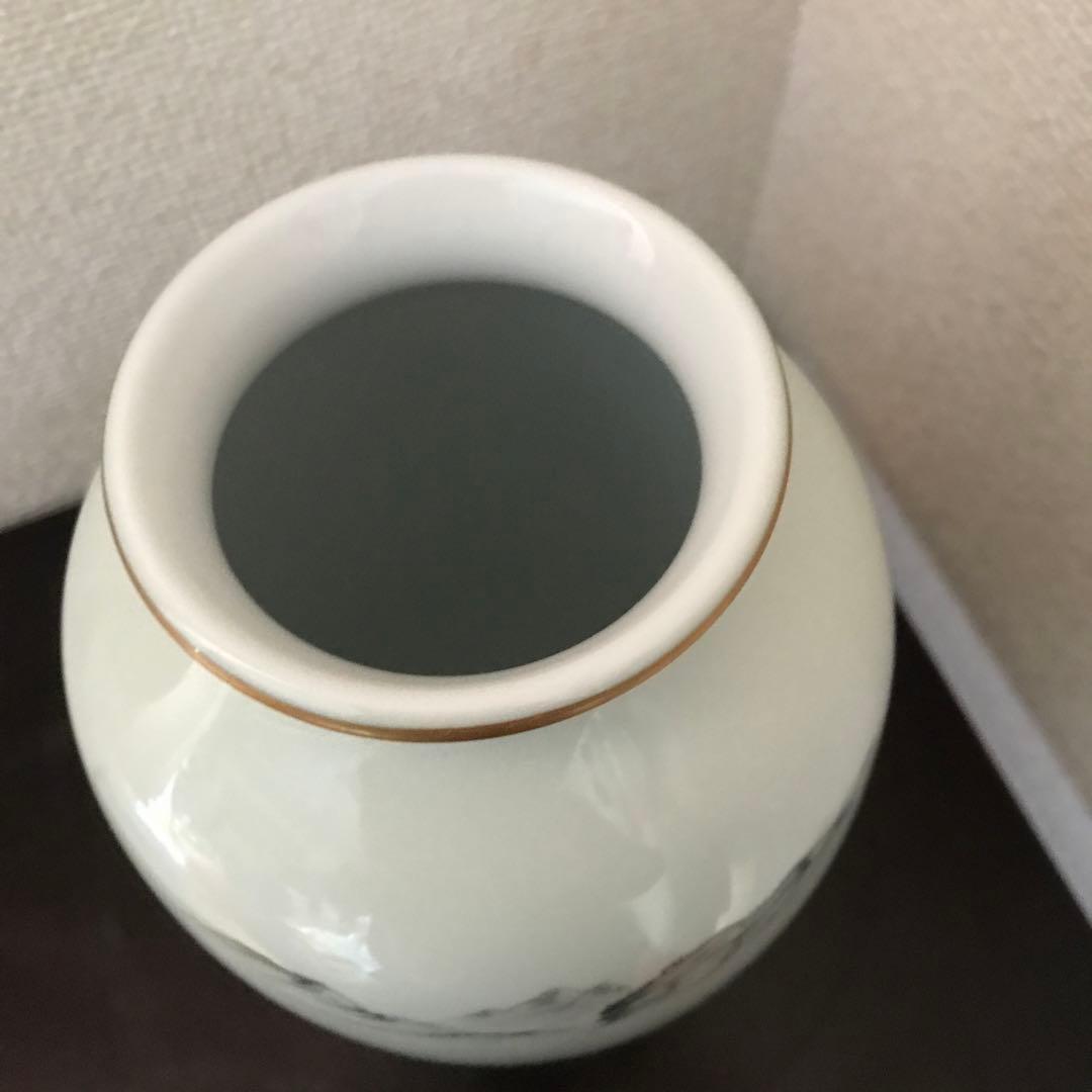 美品　花瓶 深川製磁 インテリア 壺 花器