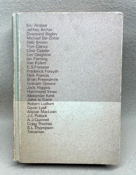 早川書房編集部　限定特装版非売品　冒険・スパイ小説ハンドブック　NV20周年記念