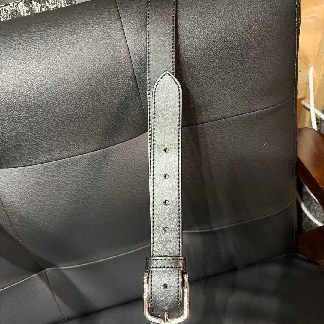 【美品】ディオール　ショルダーバッグ　トロッター　キャンバス　レザー　灰色　黒色