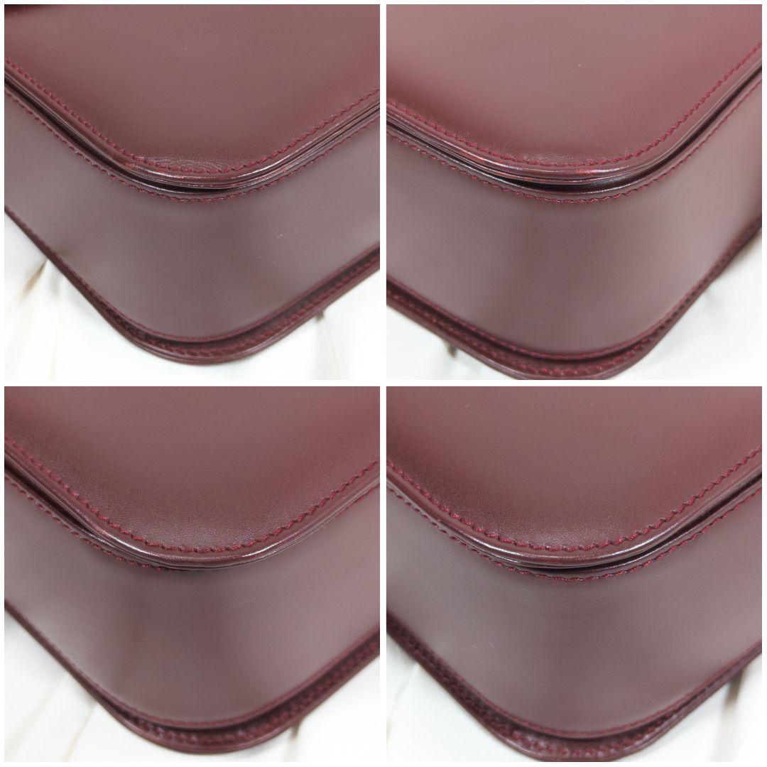 【美品】 カルティエ ターンロック ボックス ショルダーバッグ 保存袋付き